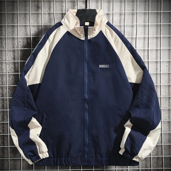 Unisex Jacket Non-Fading Keep Warm Super Soft Unisex Baseball Bomber Jacket - Picture 3 of 3